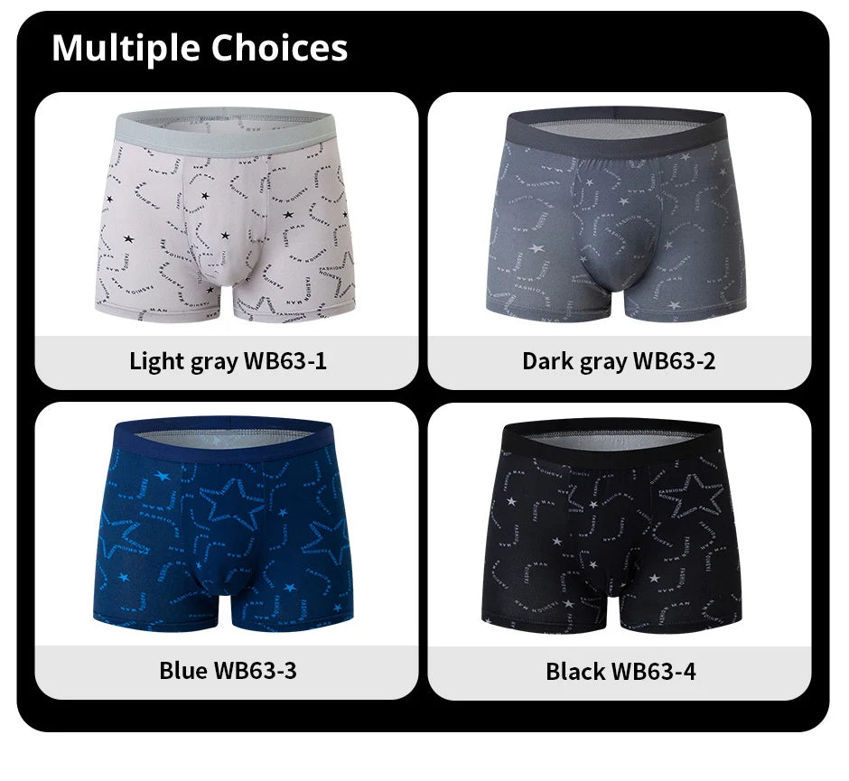 Men's Printed Board Shorts Multipack 4/5 Pcs Polyester XS-XXXL