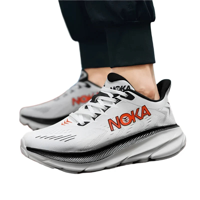 ’s Breathable Mesh Running Shoes – Non-Slip Cushioned Trainers