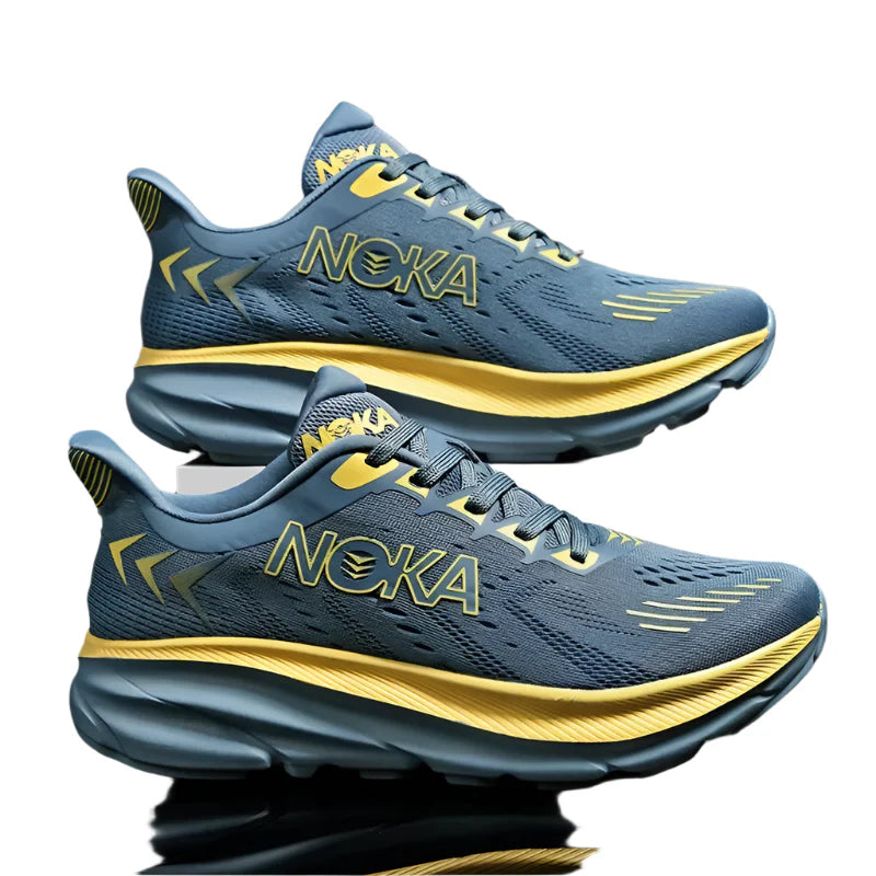 ’s Breathable Mesh Running Shoes – Non-Slip Cushioned Trainers