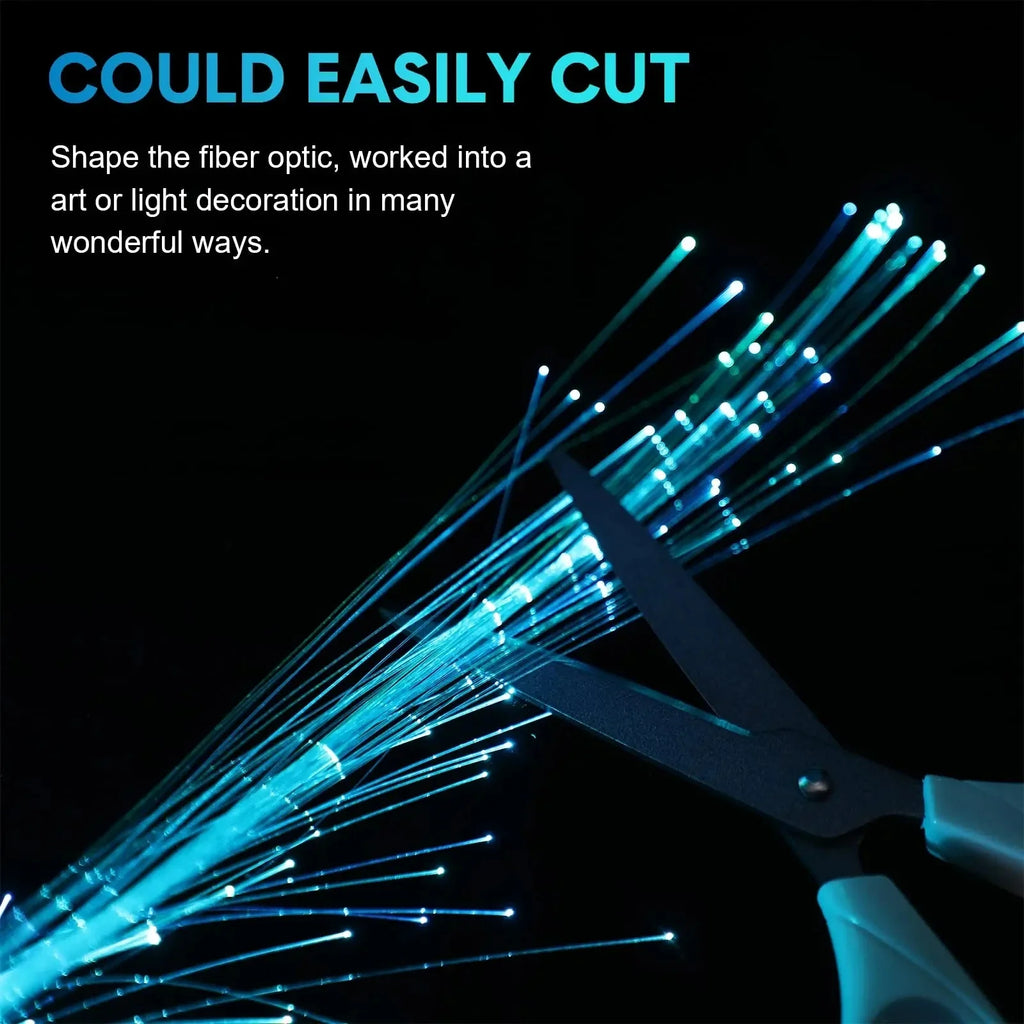 LED Fibre Optic Hair Clips – Light-Up Flash Braids & Luminous Hair Barrettes for Birthdays, Weddings, Parties & Carnivals