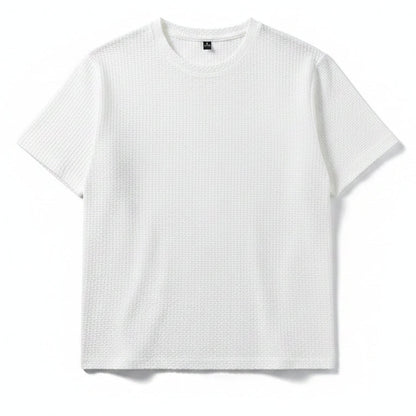 Mens Ice Silk Mesh T-Shirt Breathable Slim Fit Short Sleeve Summer Top M-5XL