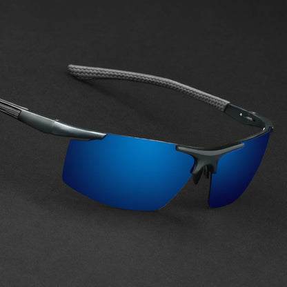 Mens Polarized UV400 Sunglasses | Aluminum-Magnesium Frame 6588