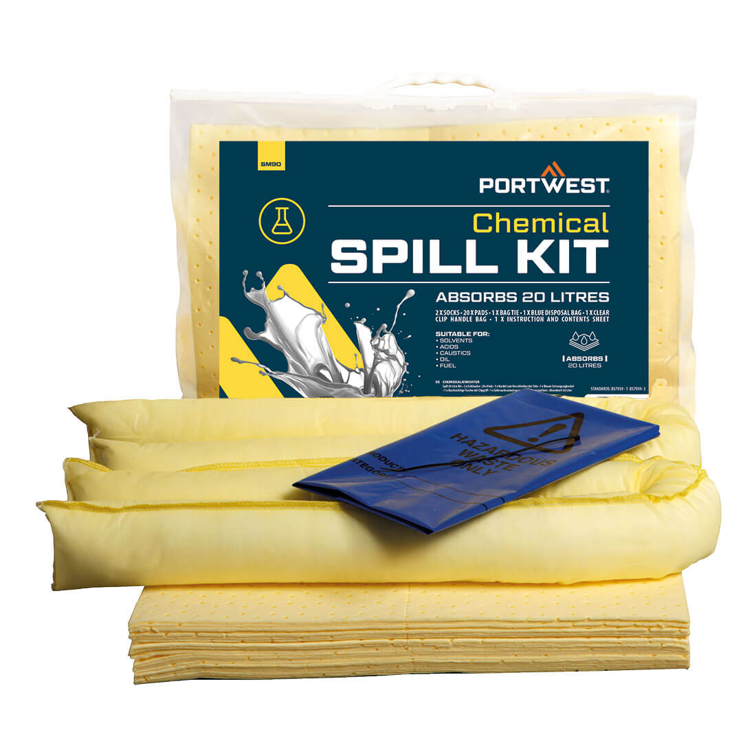 Portwest 20 Litre Chemical Kit