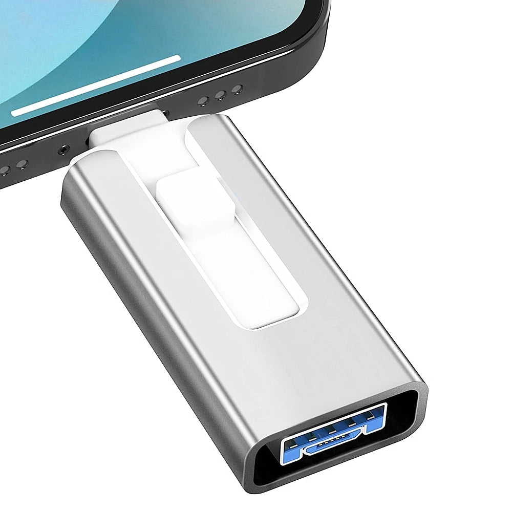 OTG USB 3.0 Flash Drive Metal Waterproof High-Speed 32GB – 2TB Storage PC & Mobile