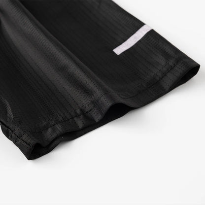 Mens Ice Silk Running T-Shirt | Quick Dry Breathable Reflective Gym Top