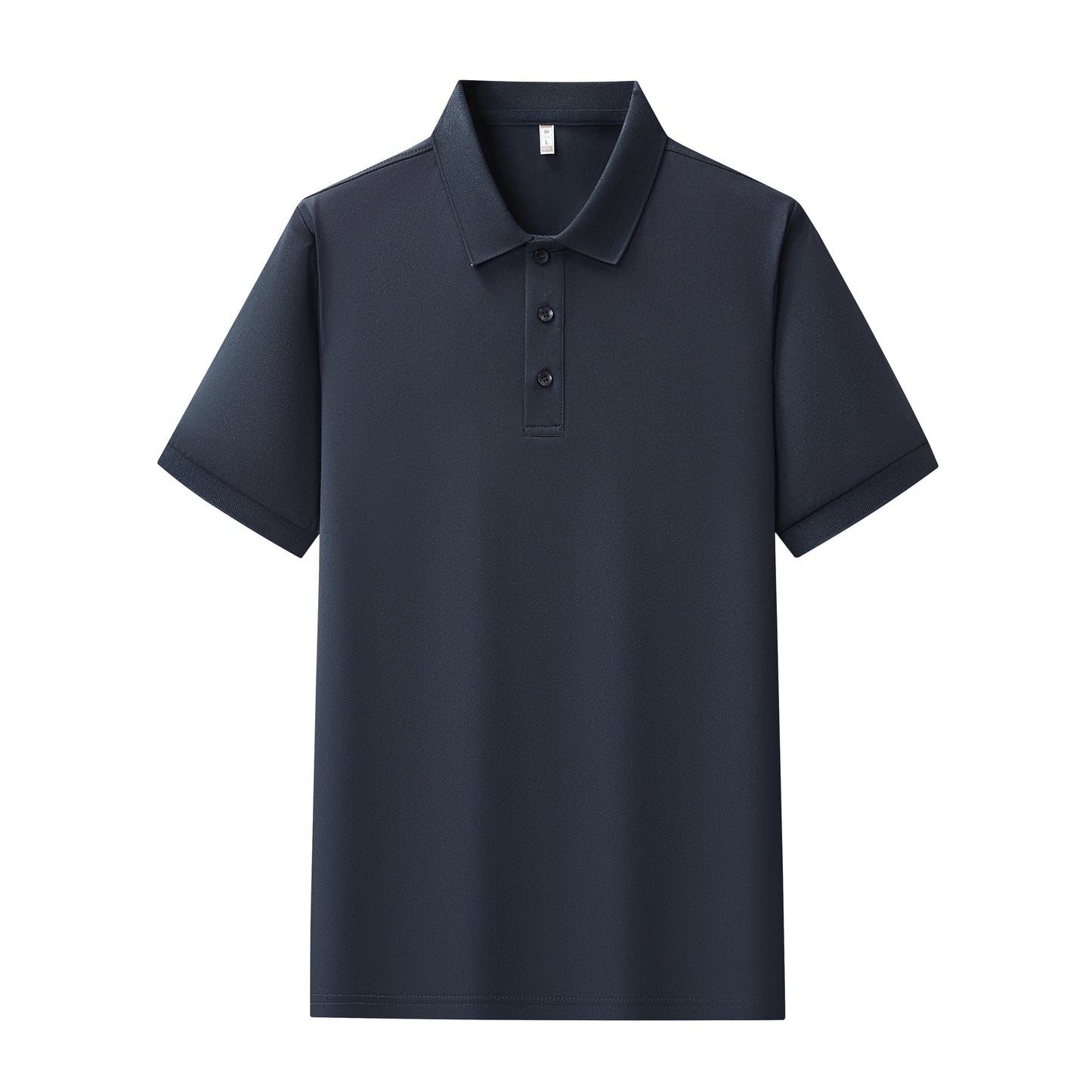 Mens Summer Polo Shirt Polyester Breathable Sweat Absorbent Short Sleeve Top UK