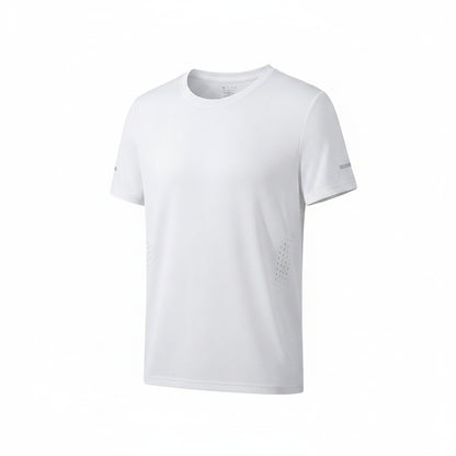 Mens Quick Dry Hiking T-Shirt Breathable Summer Sports Tee Polyester Gym