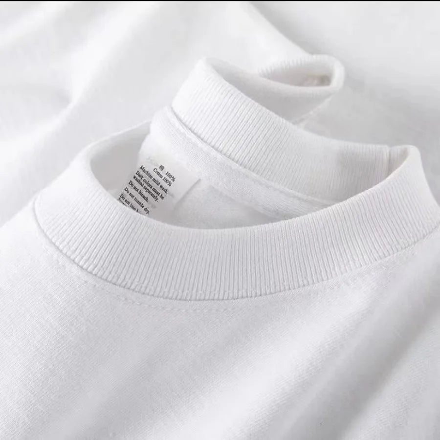 Unisex 100% Cotton O-Neck T-Shirt Short Sleeve M-4XL