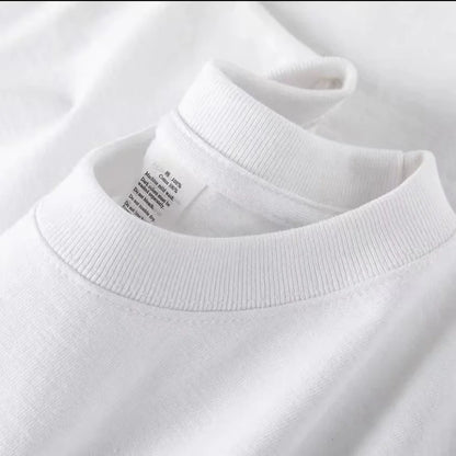 Unisex 100% Cotton O-Neck T-Shirt Short Sleeve M-4XL