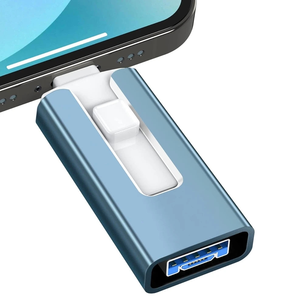 OTG USB 3.0 Flash Drive Metal Waterproof High-Speed 32GB – 2TB Storage PC & Mobile