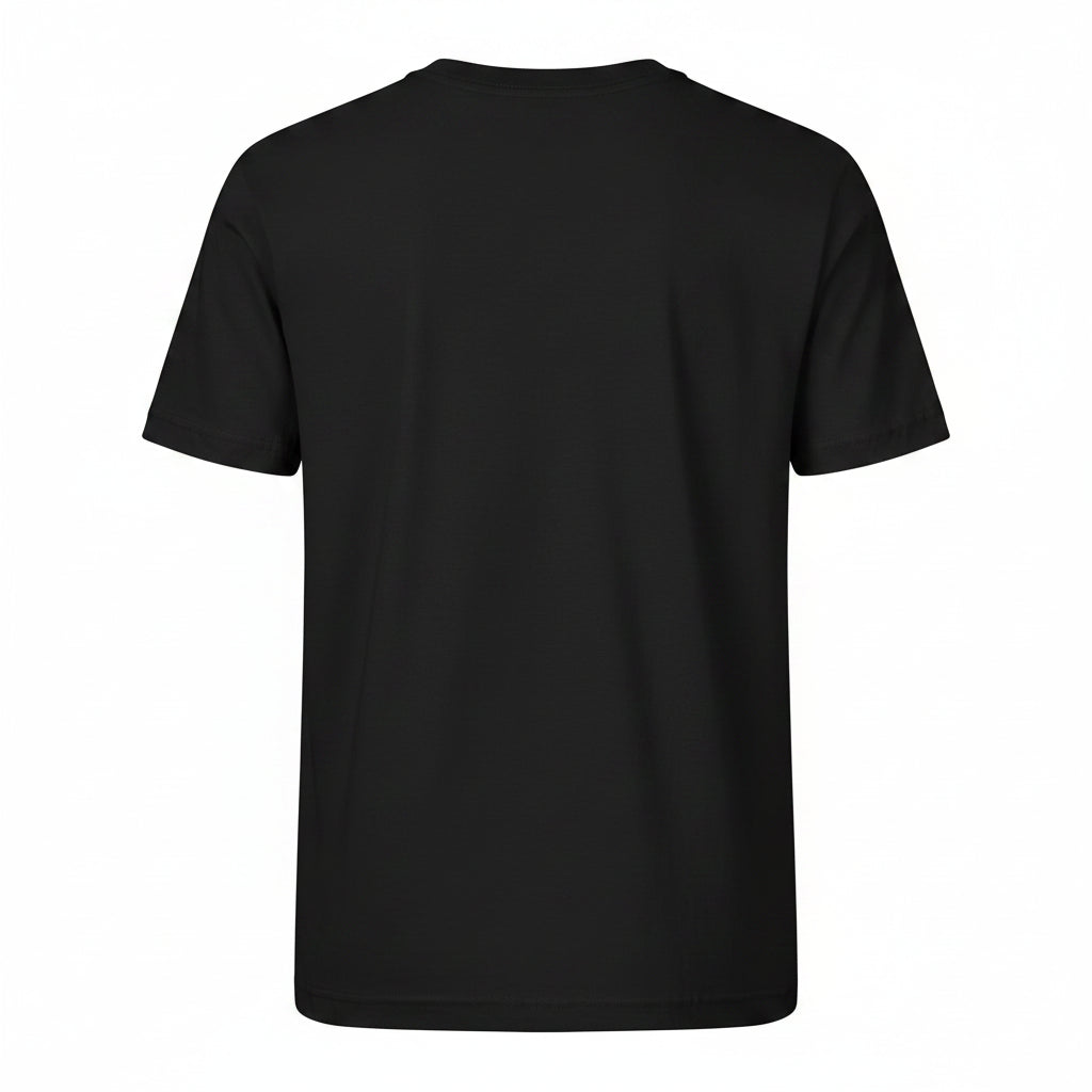 Mens Cotton Triangle Print Short Sleeve Crew Neck T Shirt S 3XL