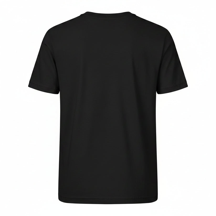 Mens Cotton Triangle Print Short Sleeve Crew Neck T Shirt S 3XL