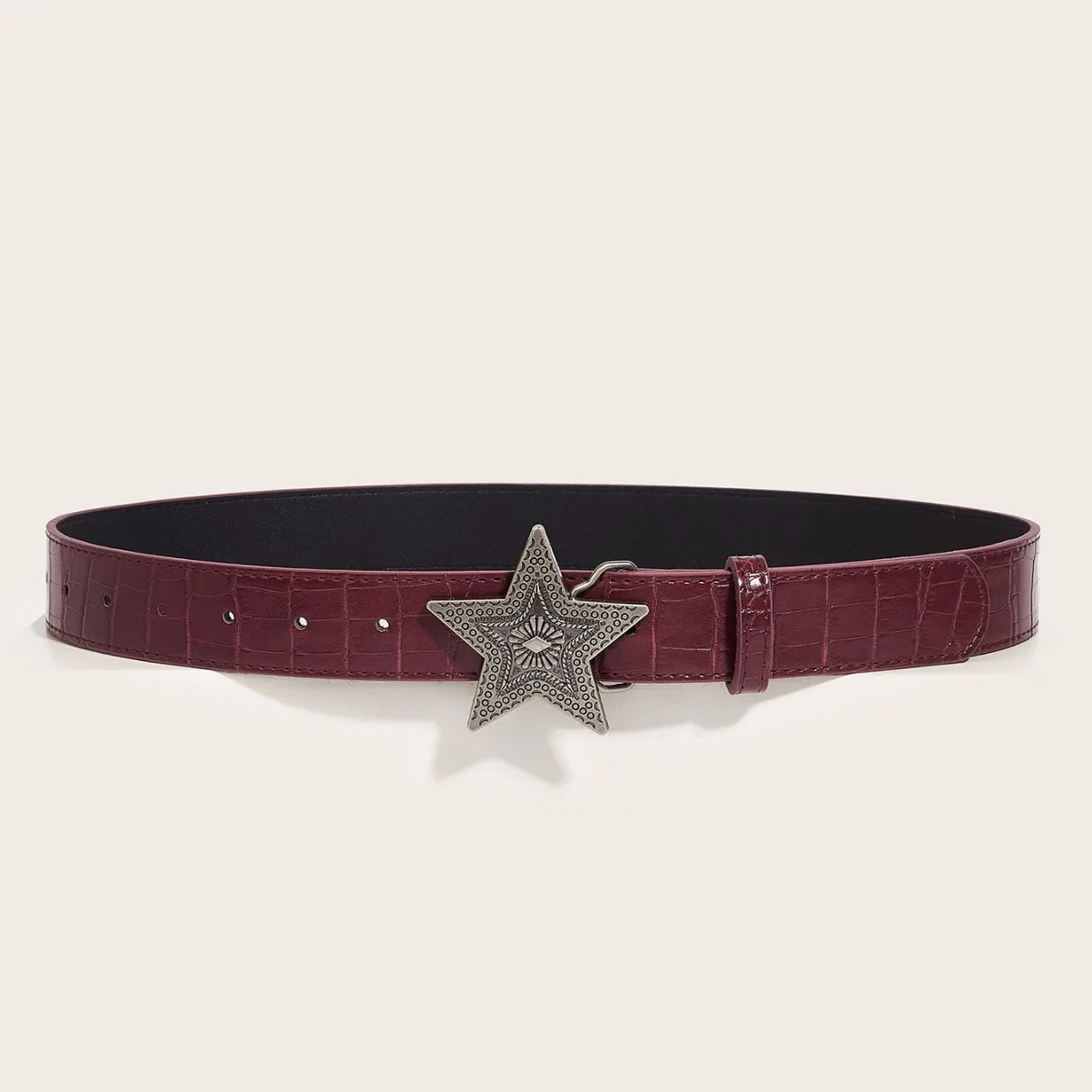 Women's Retro PU Belt Slim Waistband for Skirts Suits & Trousers 105CM
