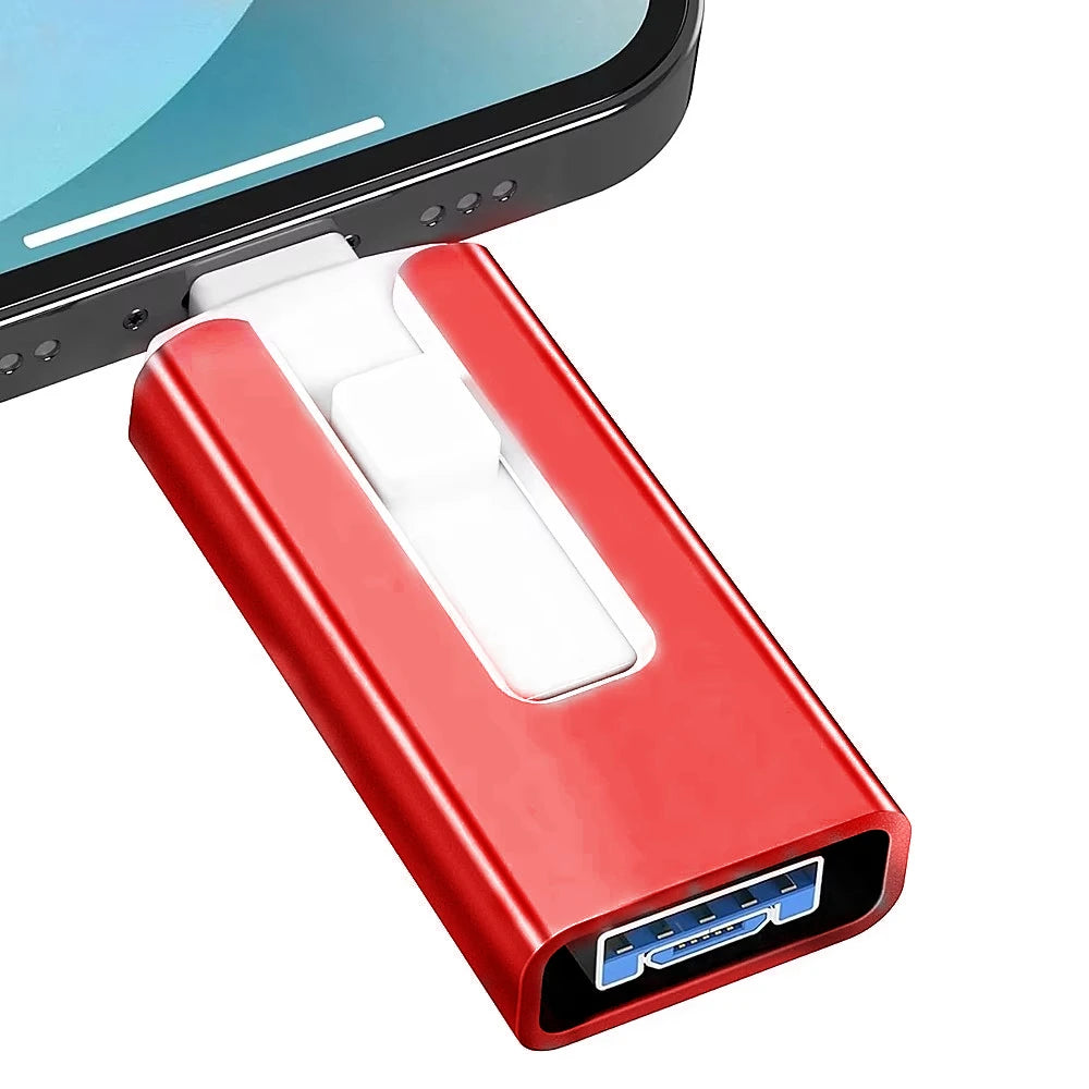 OTG USB 3.0 Flash Drive Metal Waterproof High-Speed 32GB – 2TB Storage PC & Mobile