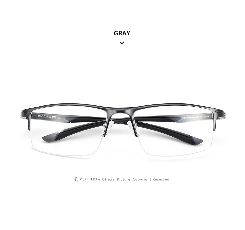 VEITHDIA Mens Anti Blue Light Computer Glasses | Unisex Vintage Frame