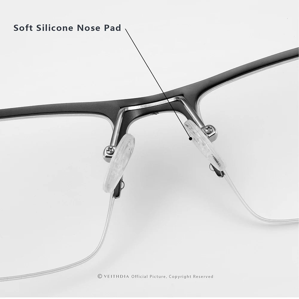 VEITHDIA Mens Anti Blue Light Computer Glasses | Unisex Vintage Frame