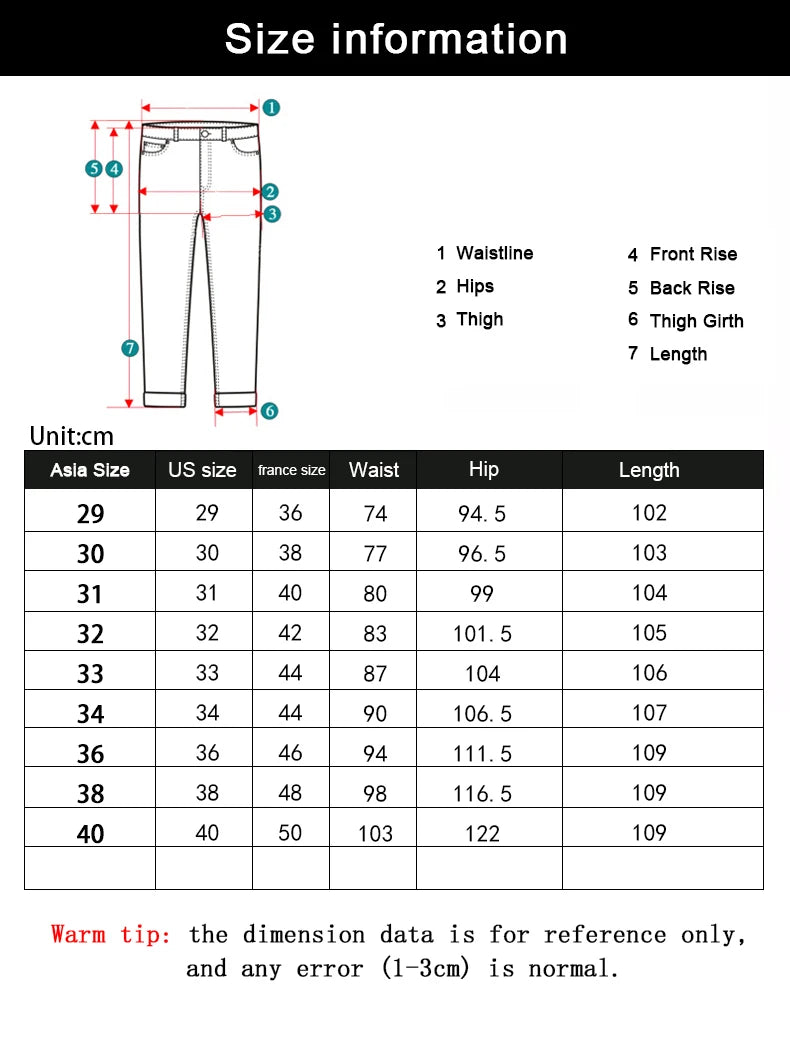 Mens Straight Stretch Jeans Slim Fit Smart Casual Work Denim Trousers