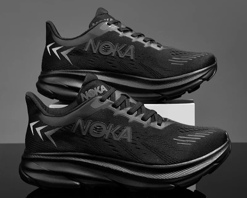 Marathon Carbon Plate Air Cushion Men Sports Running Shoes Breathable Lightweight Women's Comfortable Athletic Nonskid Sneakers