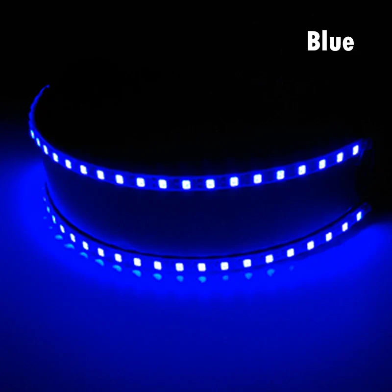 LED Light-Up Party Glasses – Acrylic Luminous Shades for Festivals, KTV, Bar & Stage Performances | Unisex for Adults & Kids