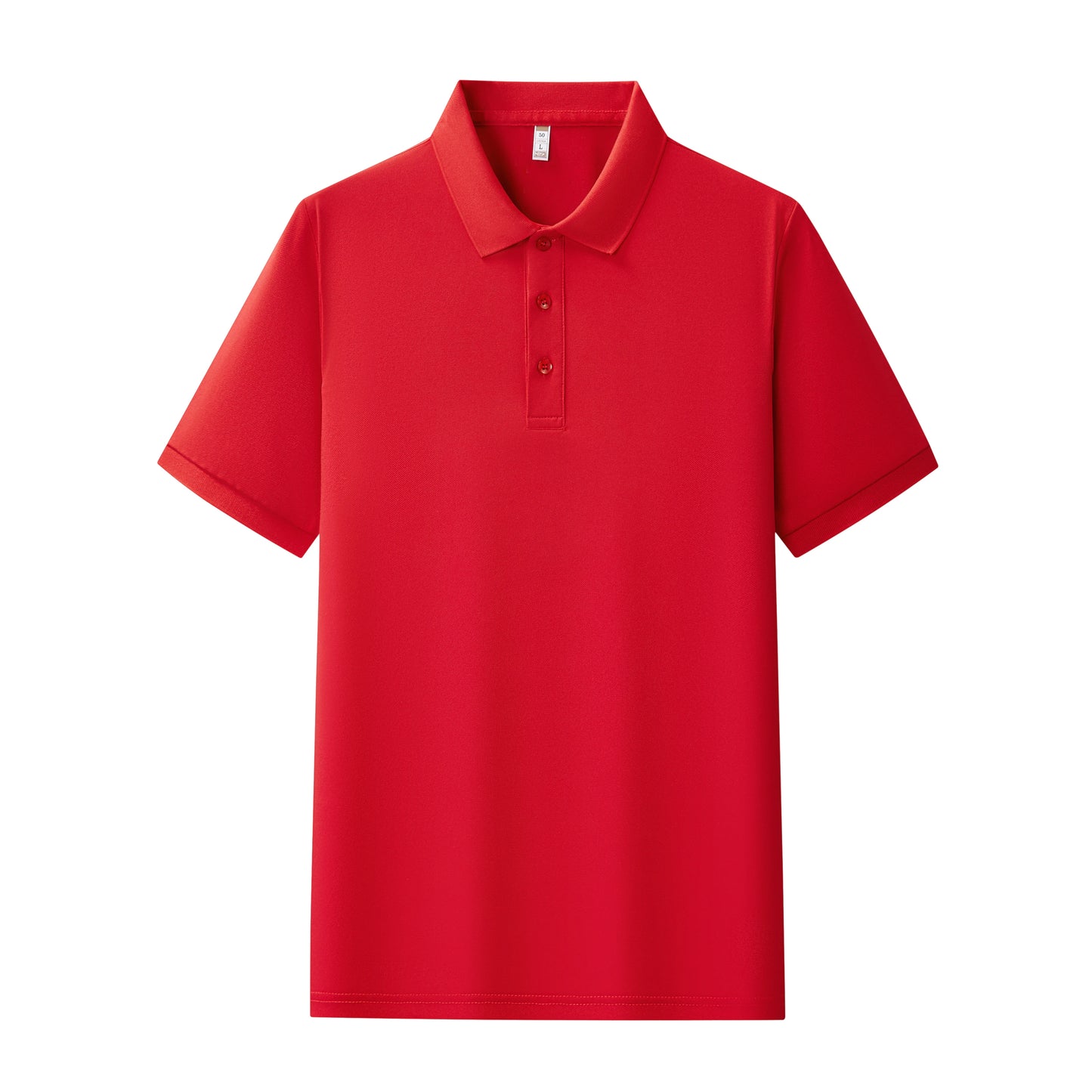 Mens Summer Polo Shirt Polyester Breathable Sweat Absorbent Short Sleeve Top UK