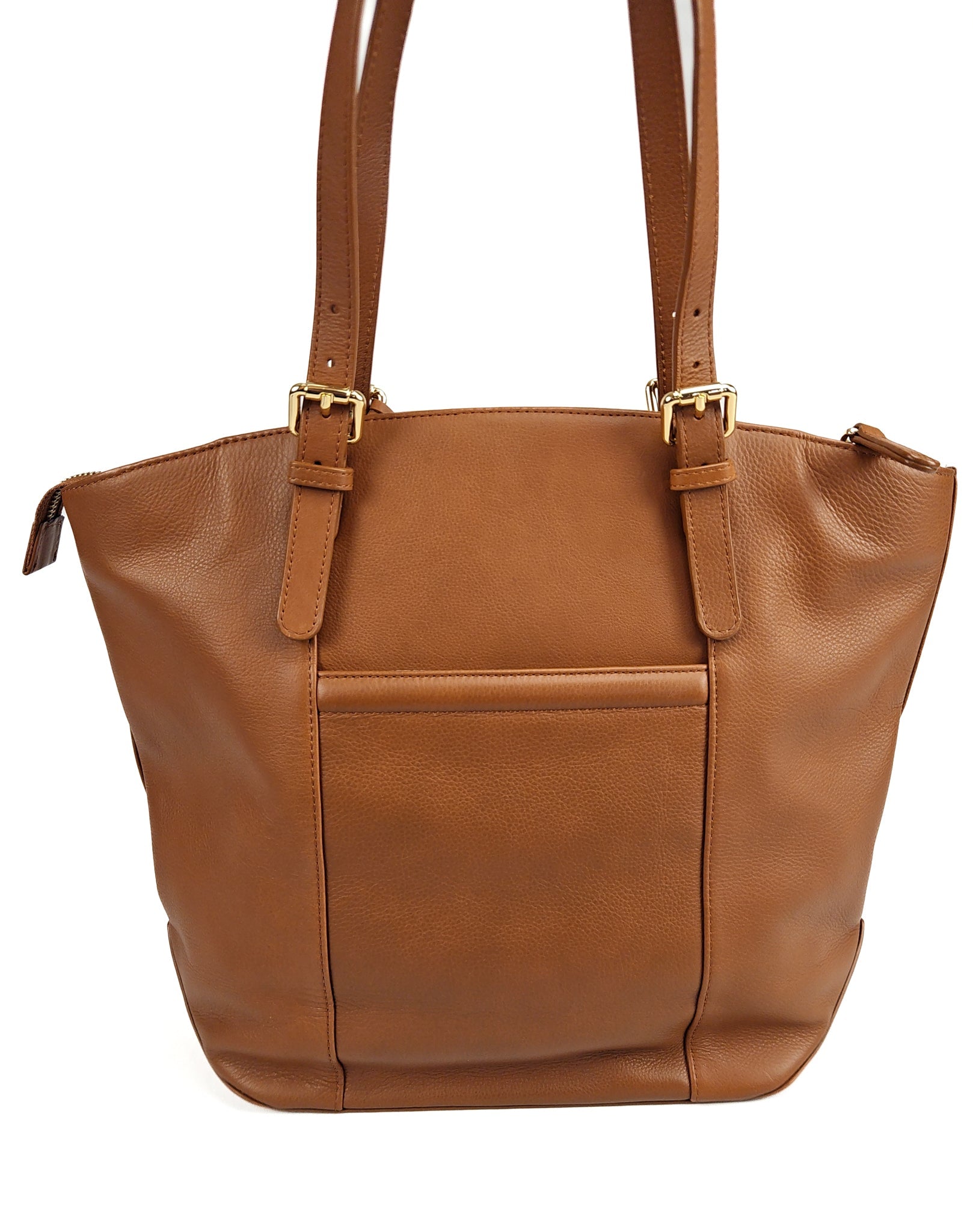 Sienna Zip Top Tote Shopper Bag for Women - Handmade by Saddler