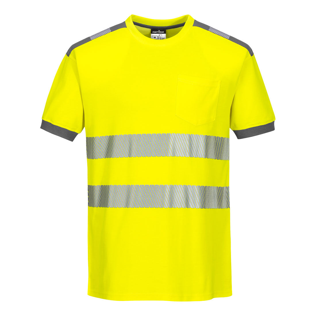 Portwest PW3 Hi-Vis Cotton Comfort T-Shirt S/S