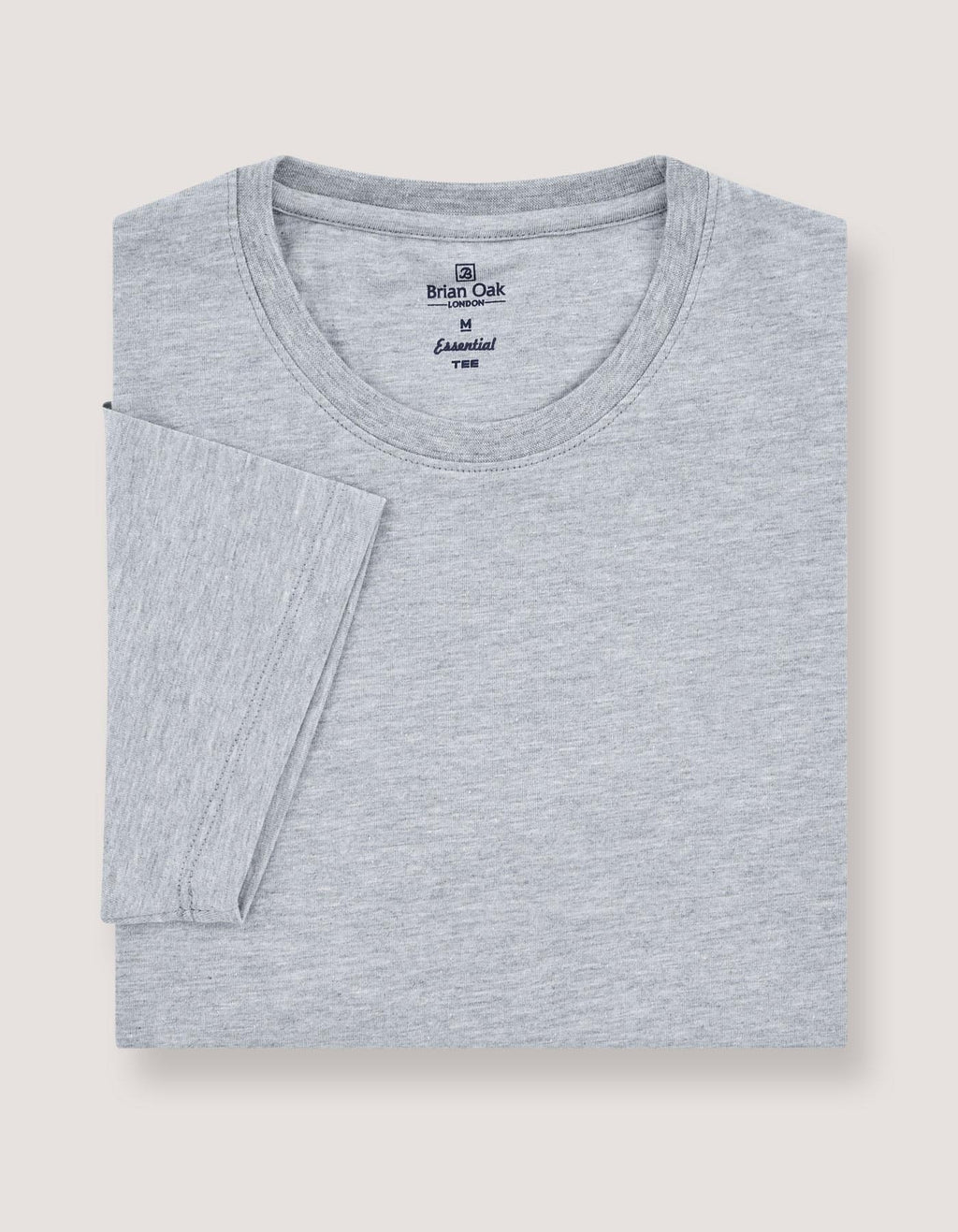 5 Pack Smart Fit Cotton T-Shirts – Maroon, Rust, Black, Navy, Heather Grey
