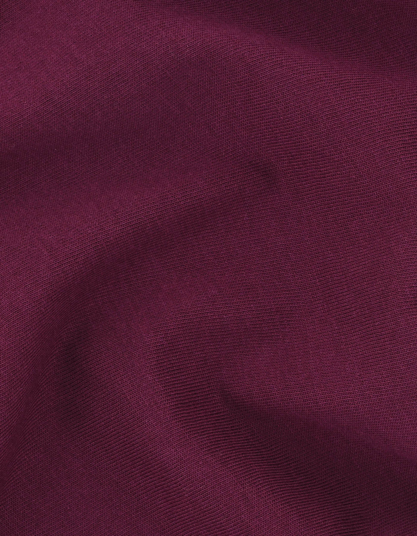 Maroon Plain Cotton T-Shirt
