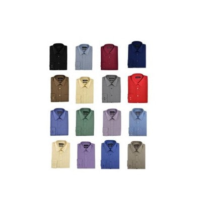 Double Two Men's Classic Fit Cotton Blend Long Sleeve Shirt (3300) in Size 14.5 to 18, For other sizes please search 3300