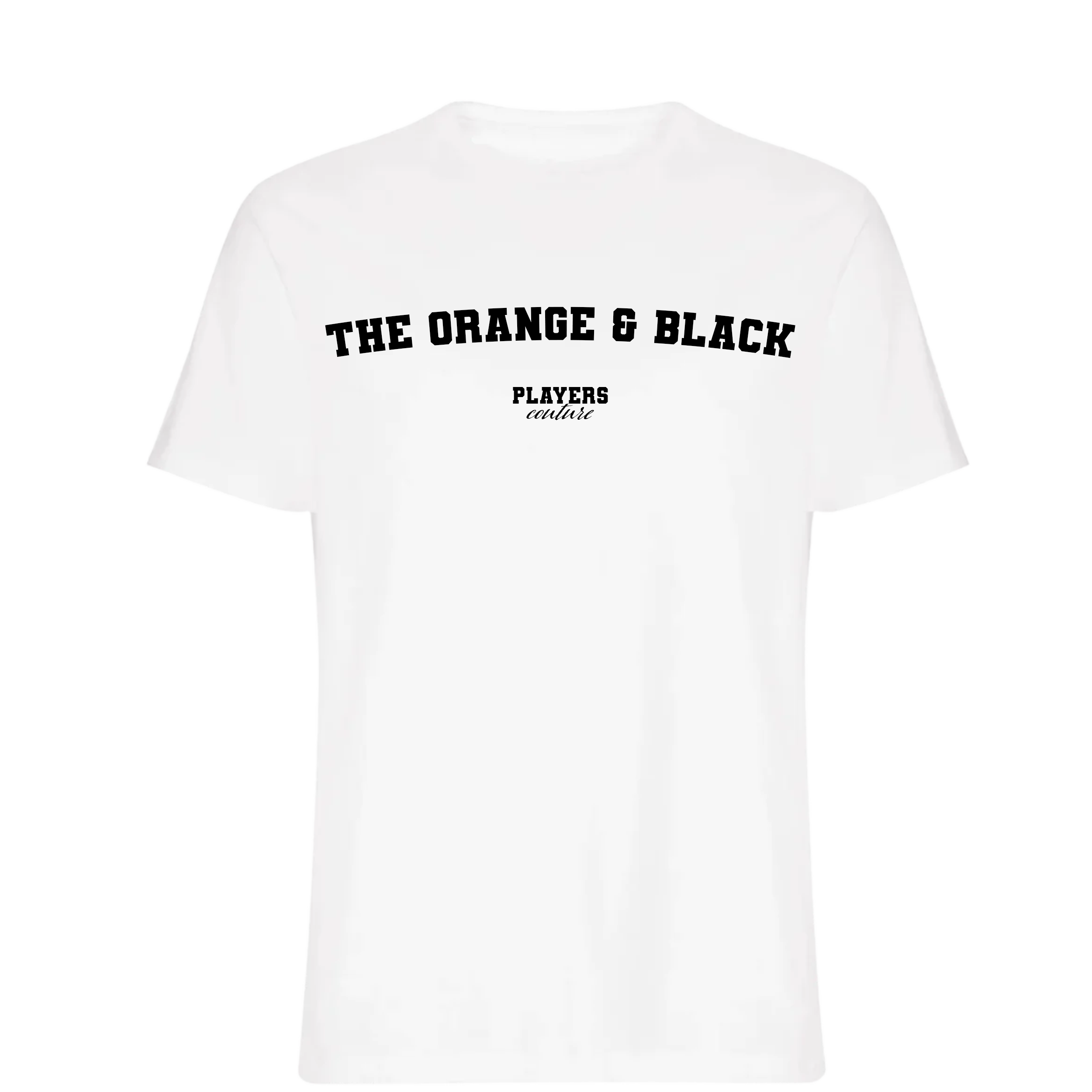 The Orange & Black Players Couture Men's T-Shirt