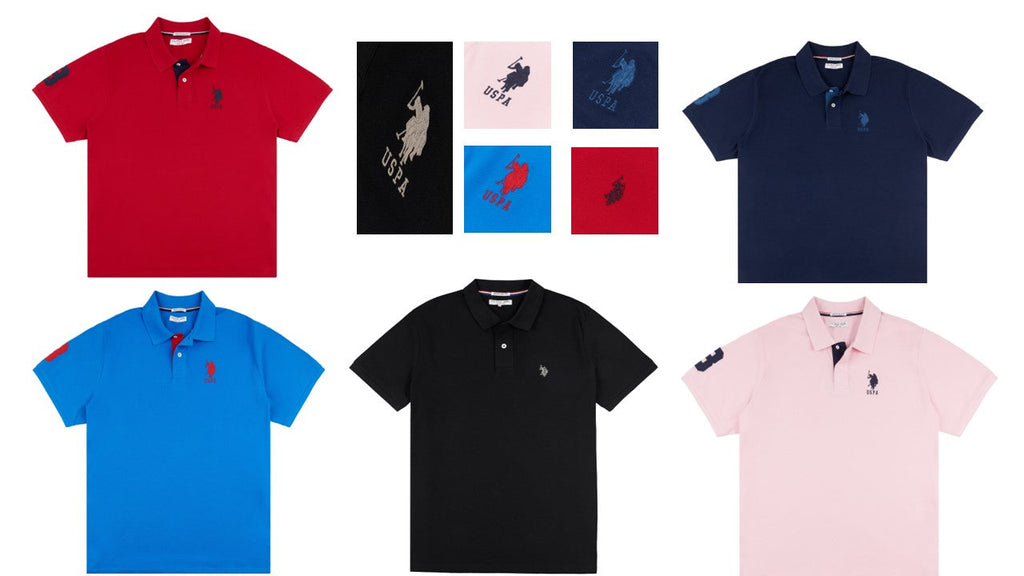 Men Us Polo Assn Authentic Pure Cotton Polo Shirt