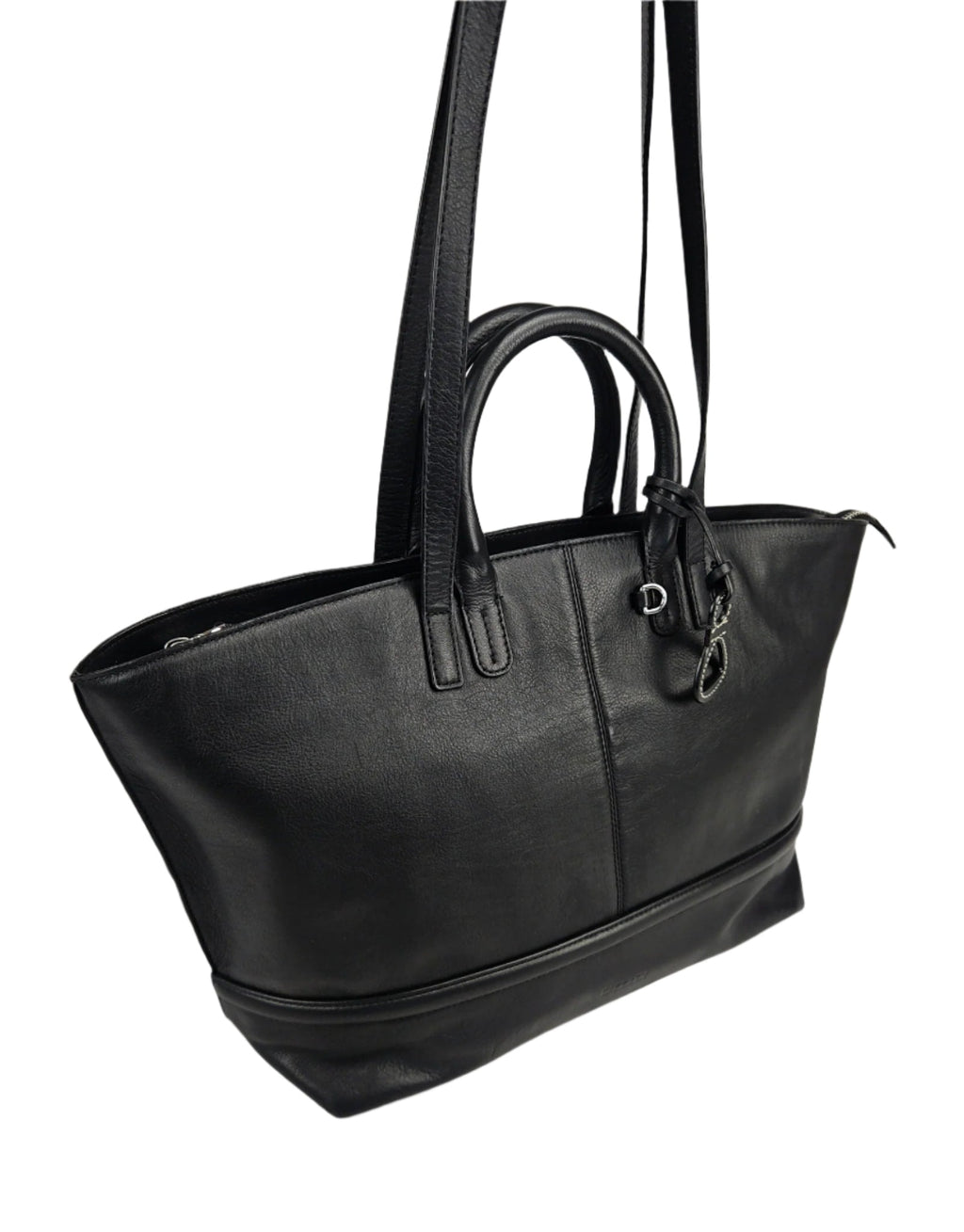 Victoria Oversize East West Tote Bag for Women - handmade by Saddler