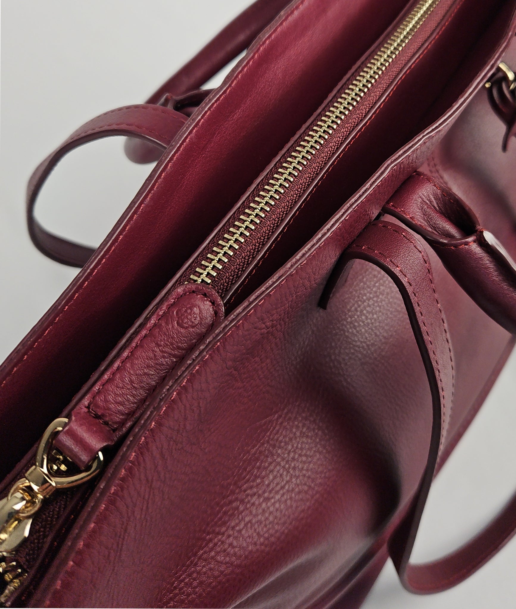 Victoria Oversize East West Tote Bag for Women - handmade by Saddler