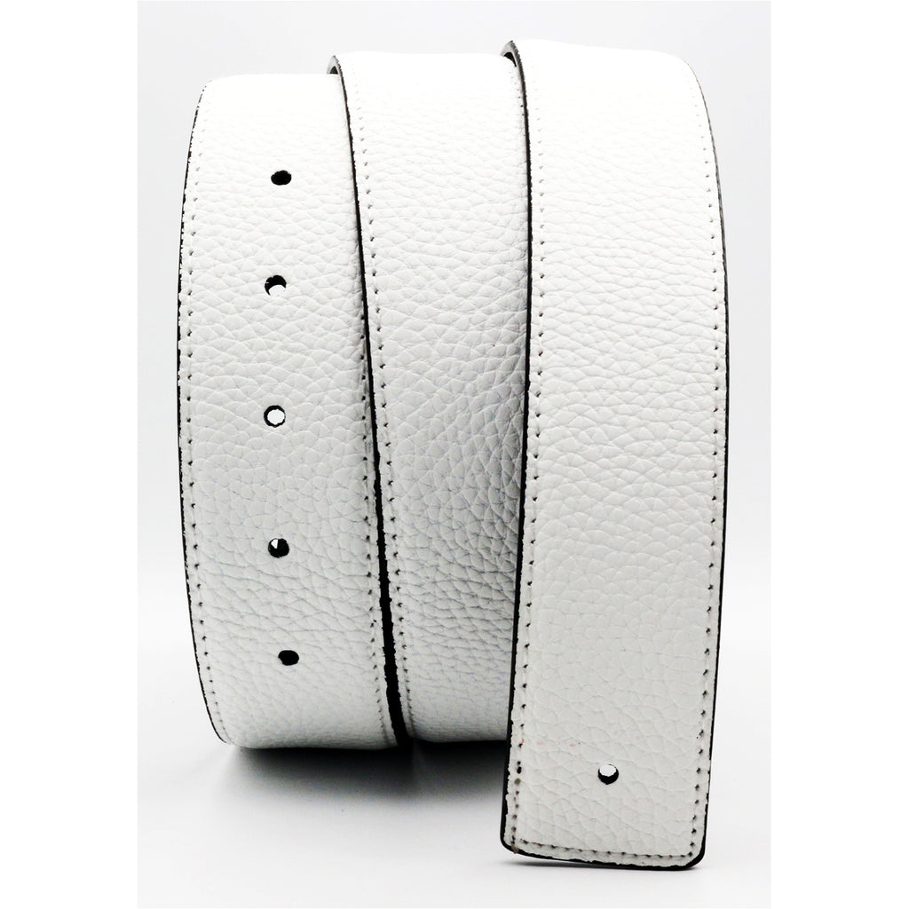 Ceintures en cuir véritable QHA pour hommes, sangle de rechange sans boucle pour jeans, largeur 38 mm, Q06