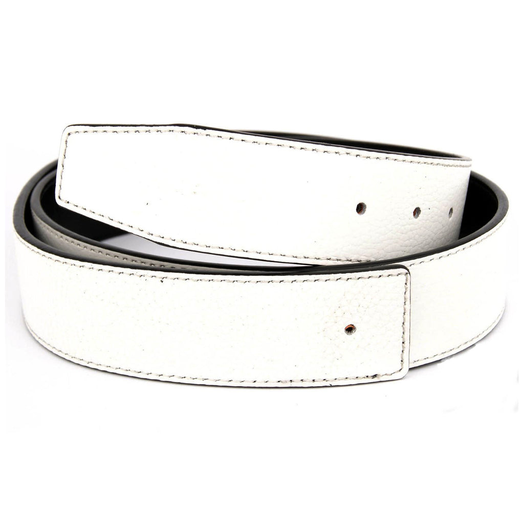 Ceintures en cuir véritable QHA pour hommes, sangle de rechange sans boucle pour jeans, largeur 38 mm, Q06