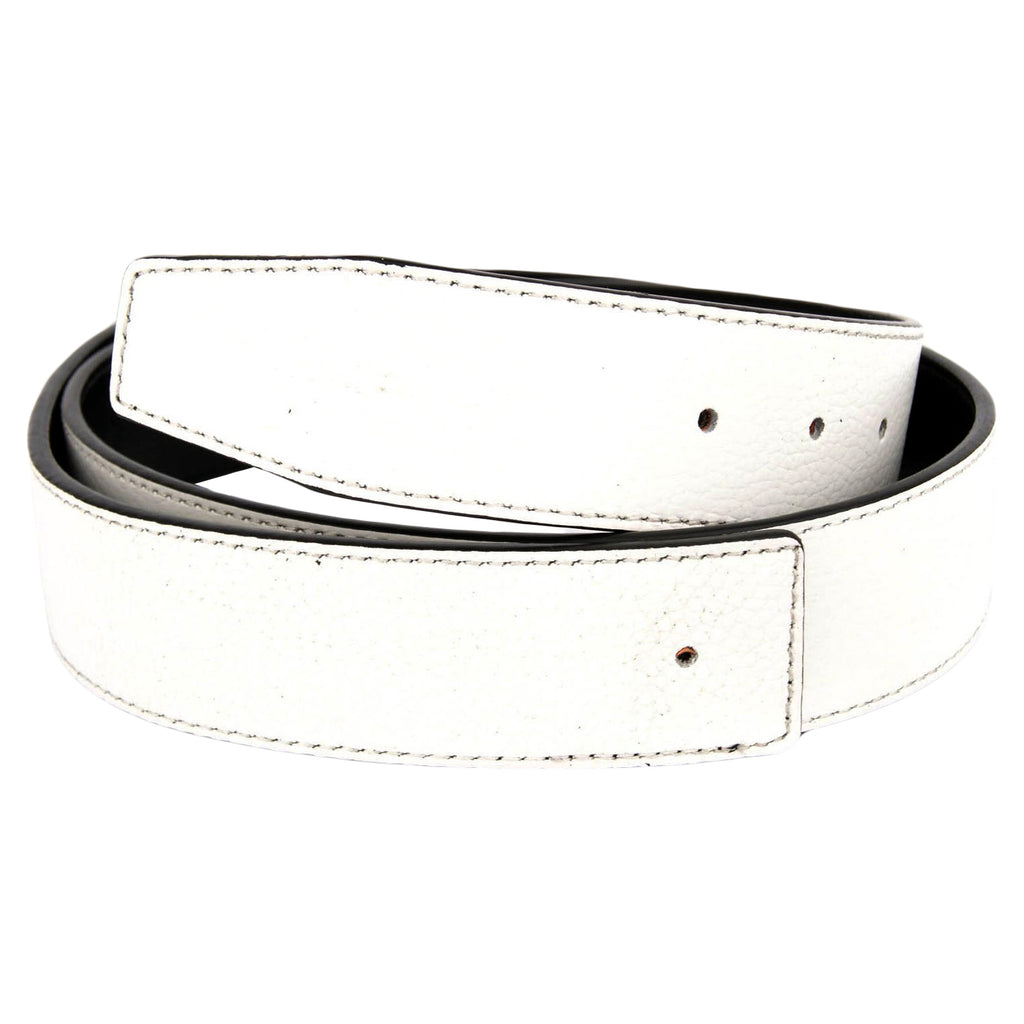Ceintures en cuir véritable QHA pour hommes, sangle de rechange sans boucle pour jeans, largeur 38 mm, Q06