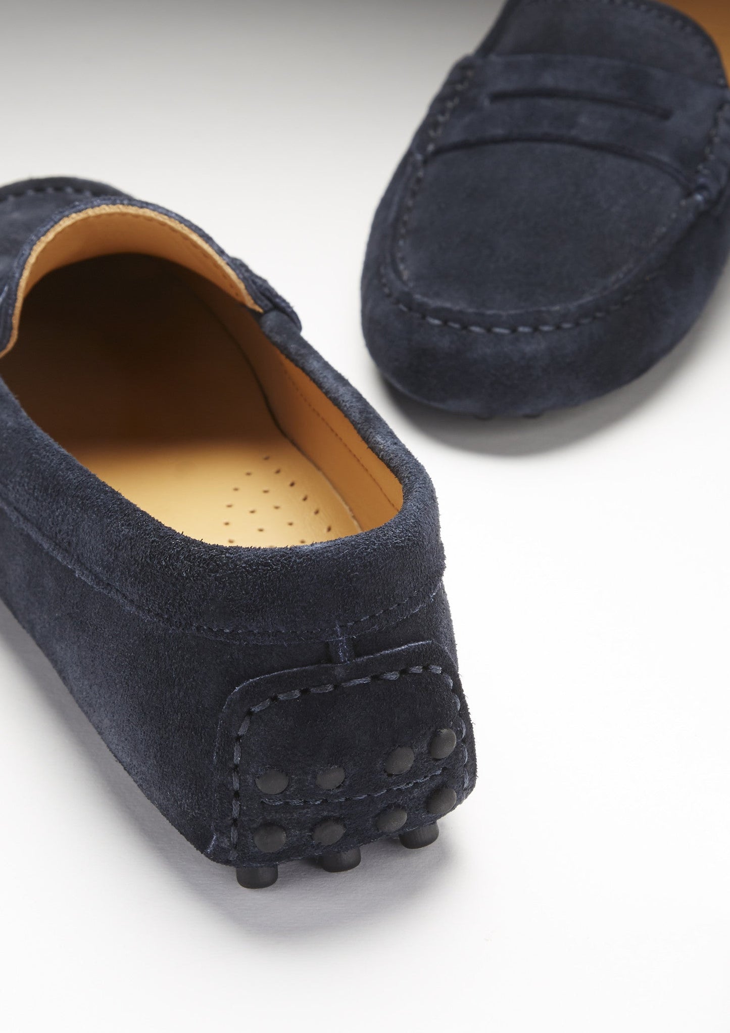 Hugs & Co Womens Navy Blue Suede Penny Driving Loafers EU 36-42 product image 6