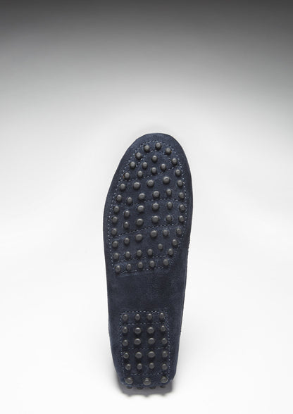 Hugs & Co Womens Navy Blue Suede Penny Driving Loafers EU 36-42 product image 7