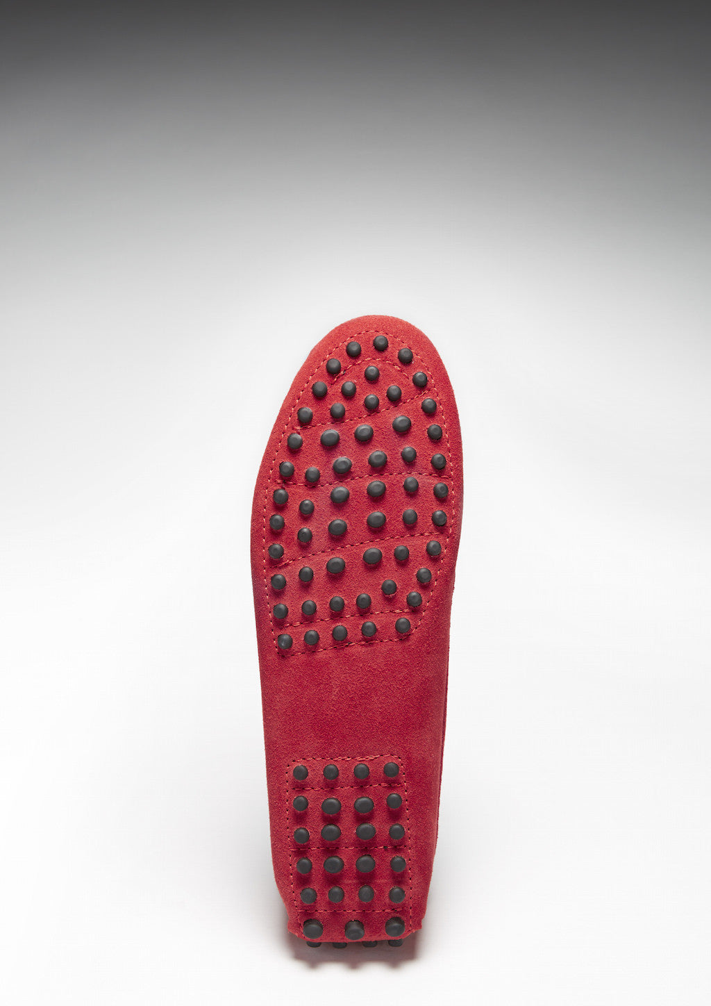 Women's Penny Driving Loafers, red suede