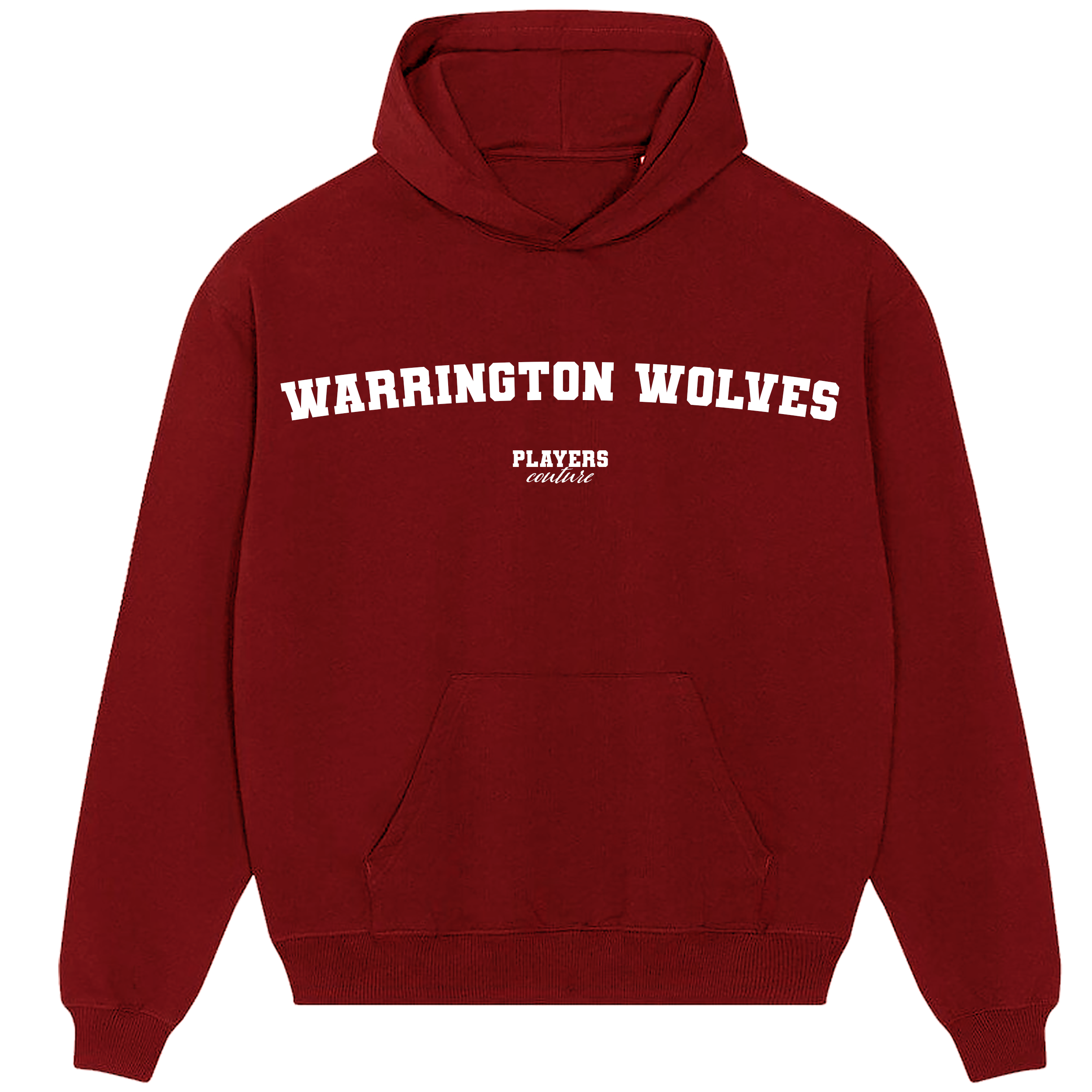 Warrington Wolves Players Couture Men's Casual Hoodie