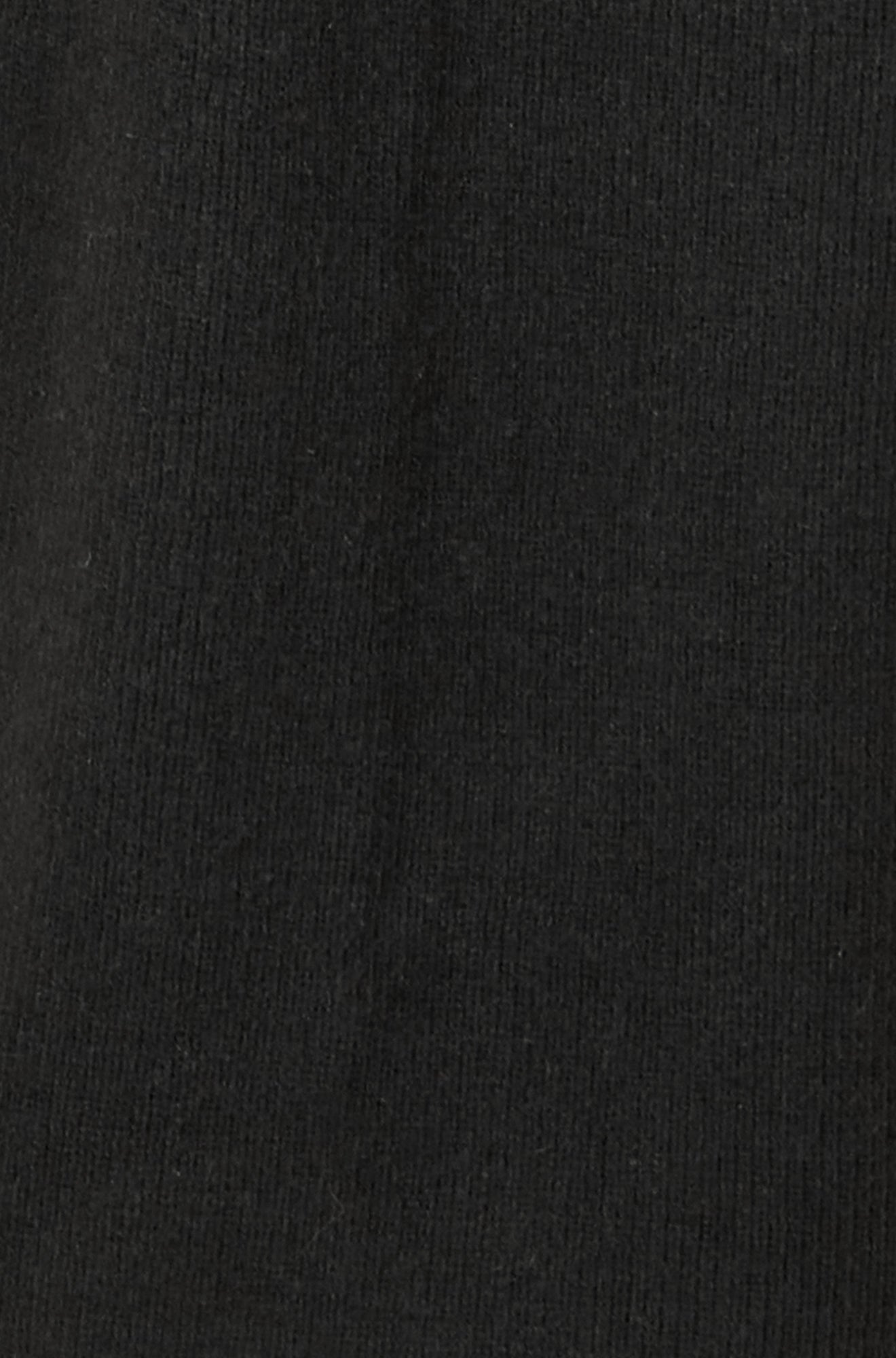 Yumi Black Knitted Maxi Cardigan With Pockets