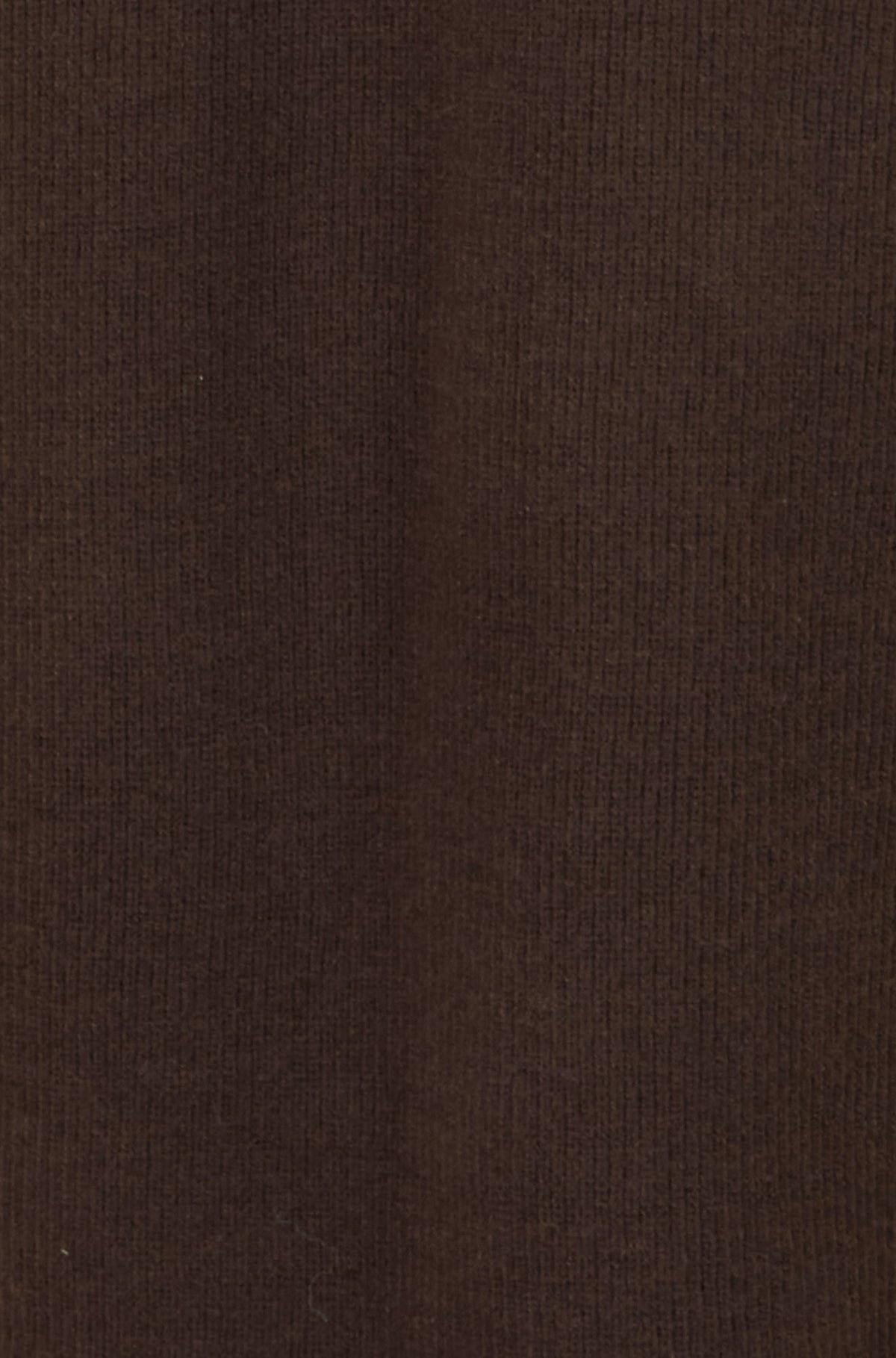 Yumi Brown Ribbed Knit Maxi Cardigan with Pockets