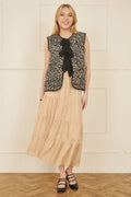 Yumi Stone Midi Boho Skirt - QHA UK