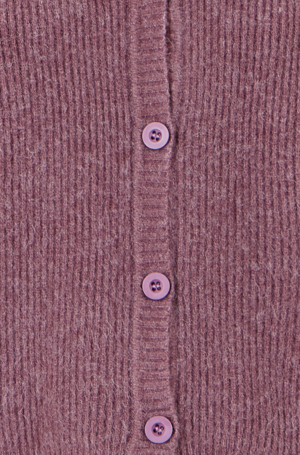 Yumi Purple Marl Knit Cardigan