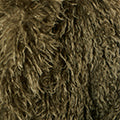 Yumi Green Luxe Long Hair Fur Coat - QHA UK
