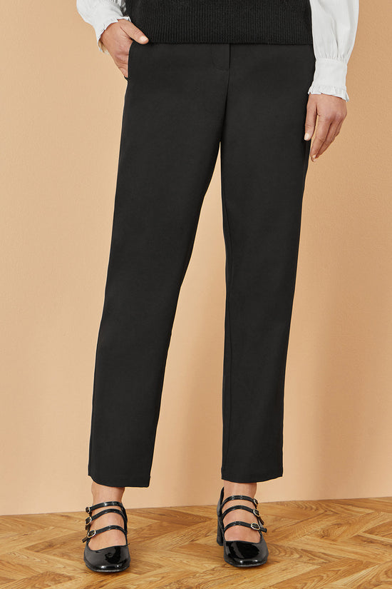 Black Stiletto Yumi Black Tailored Cigarette Trouser - QHA UK