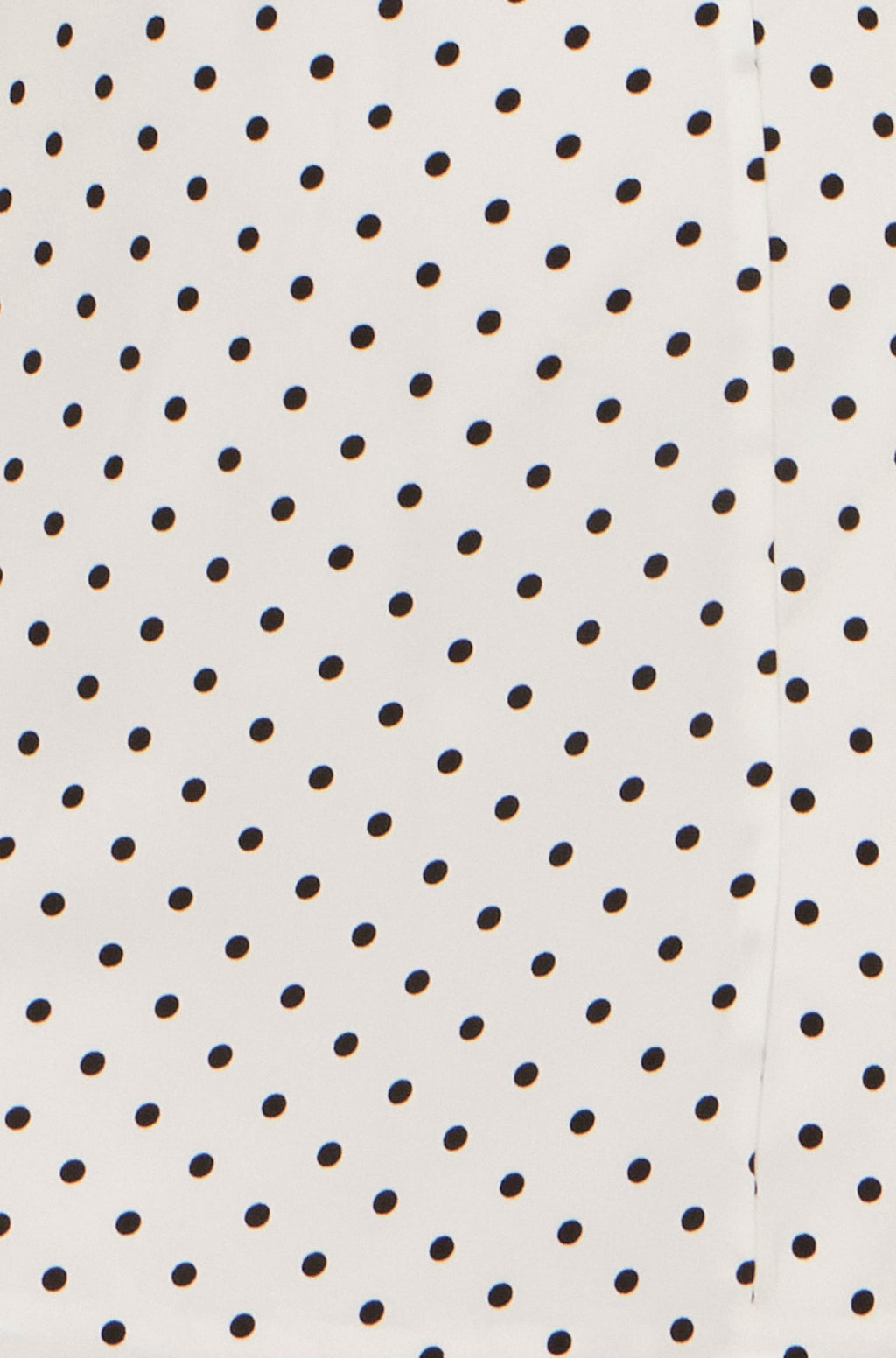 Yumi White Spot Print Wrap Tea Dress