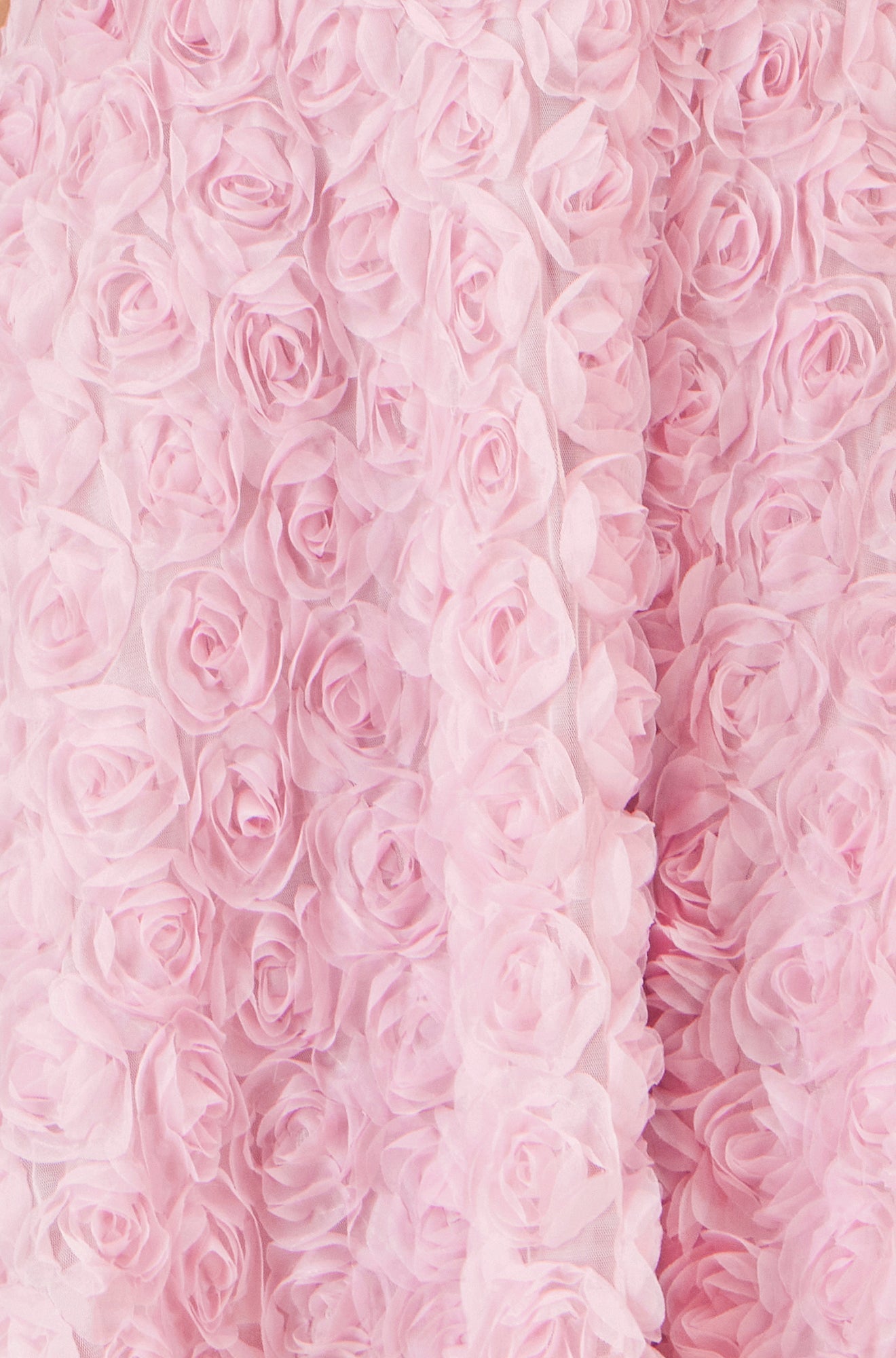 Yumi Pink Applique Floral Skater Dress - QHA UK