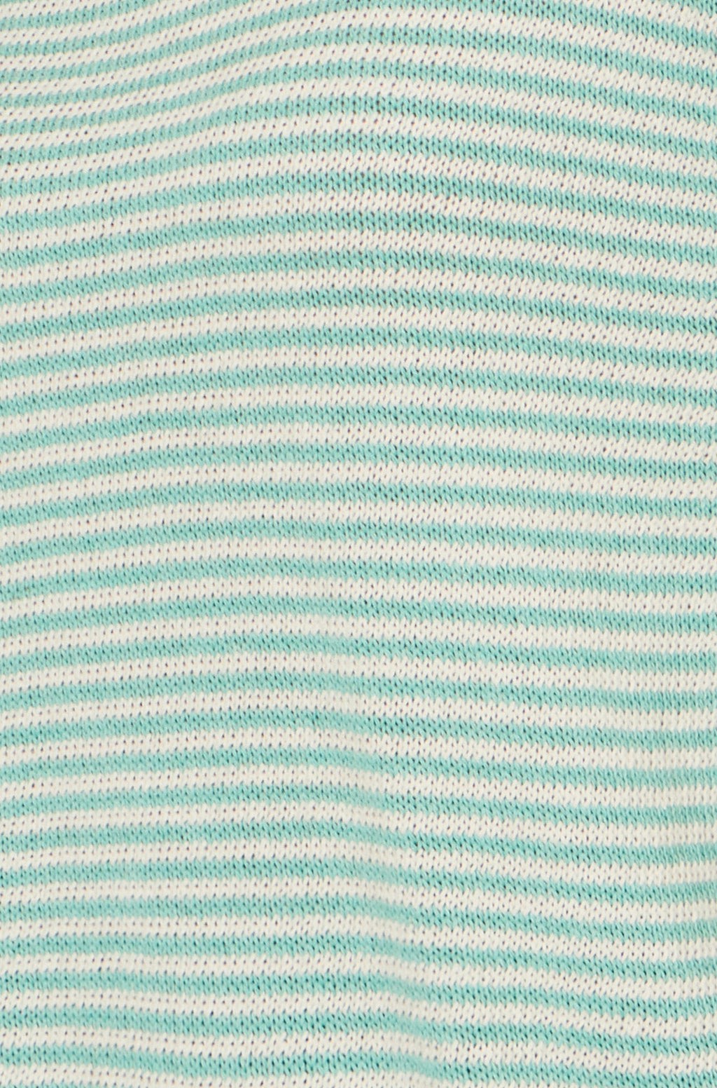 Yumi Sea Green Knitted Stripe Relaxed Jumper - QHA UK