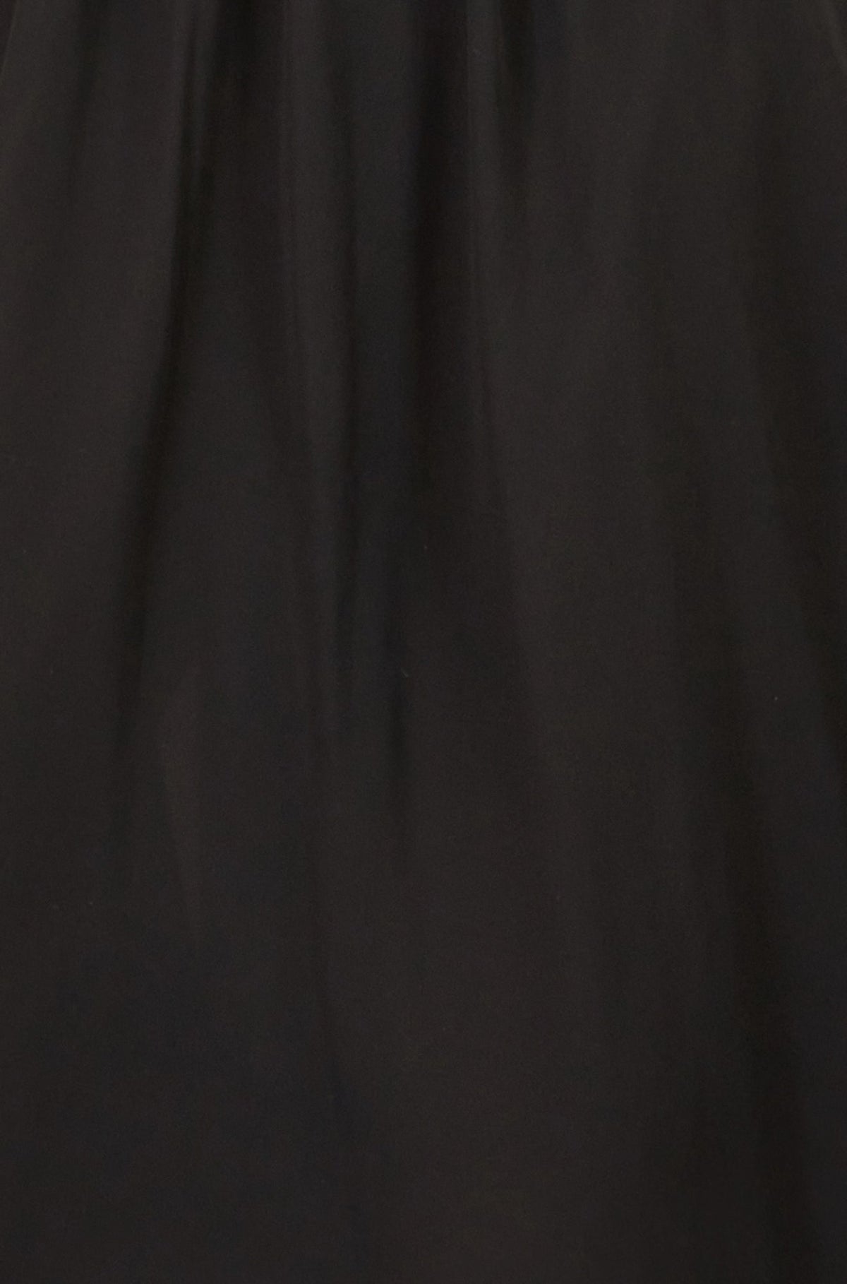 Yumi Black Pleated Midi Dress with Buckle Detail